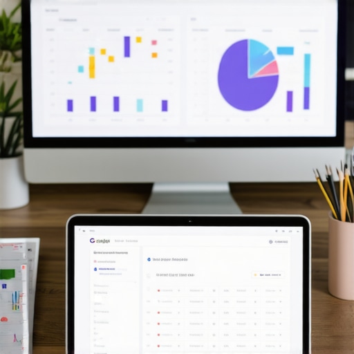 Data-Driven Local SEO Optimization Analytics dashboard showing local SEO metrics and Google My Business insights.