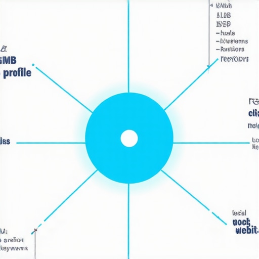 Diagram illustrating key components of local SEO for map pack ranking