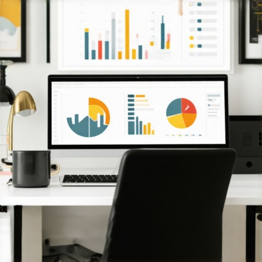 Screenshot of a local SEO dashboard showing search rankings and analytics