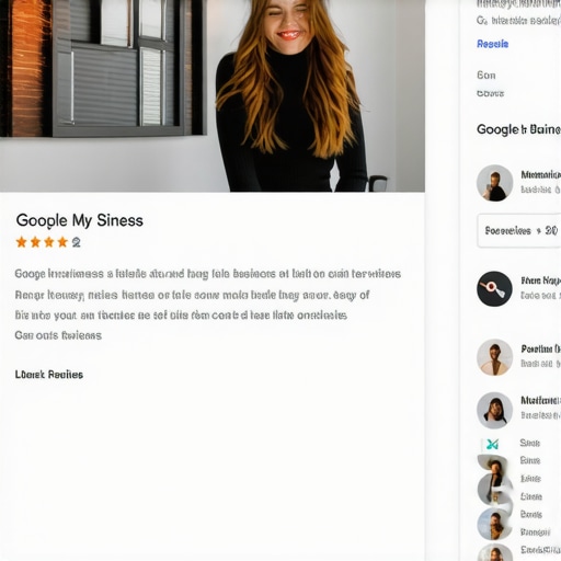 Showcase of a well-optimized Google My Business listing with reviews and photos.