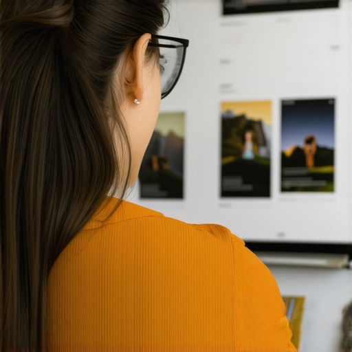Business owner optimizing Google My Business profile on a computer