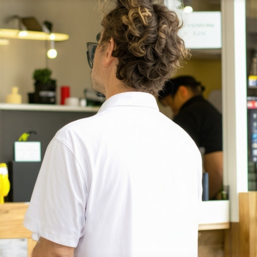 Optimizing Your Business Profile A small business owner uploading new images and details to Google My Business