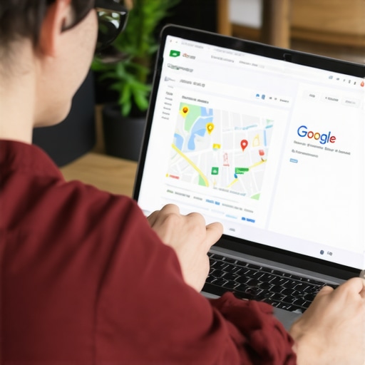 Verifying Your GMB Profile for Better Visibility Business owner updating and verifying Google My Business profile