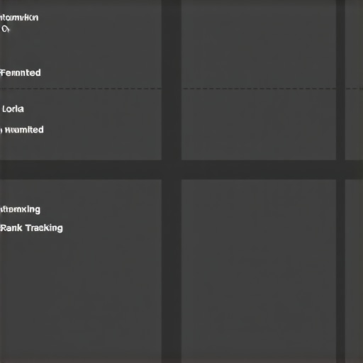 A screenshot displaying local search rankings over time with alert notifications in Google Sheets.